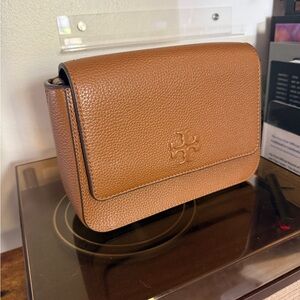 Tory Burch Thea Web Flap Crossbody